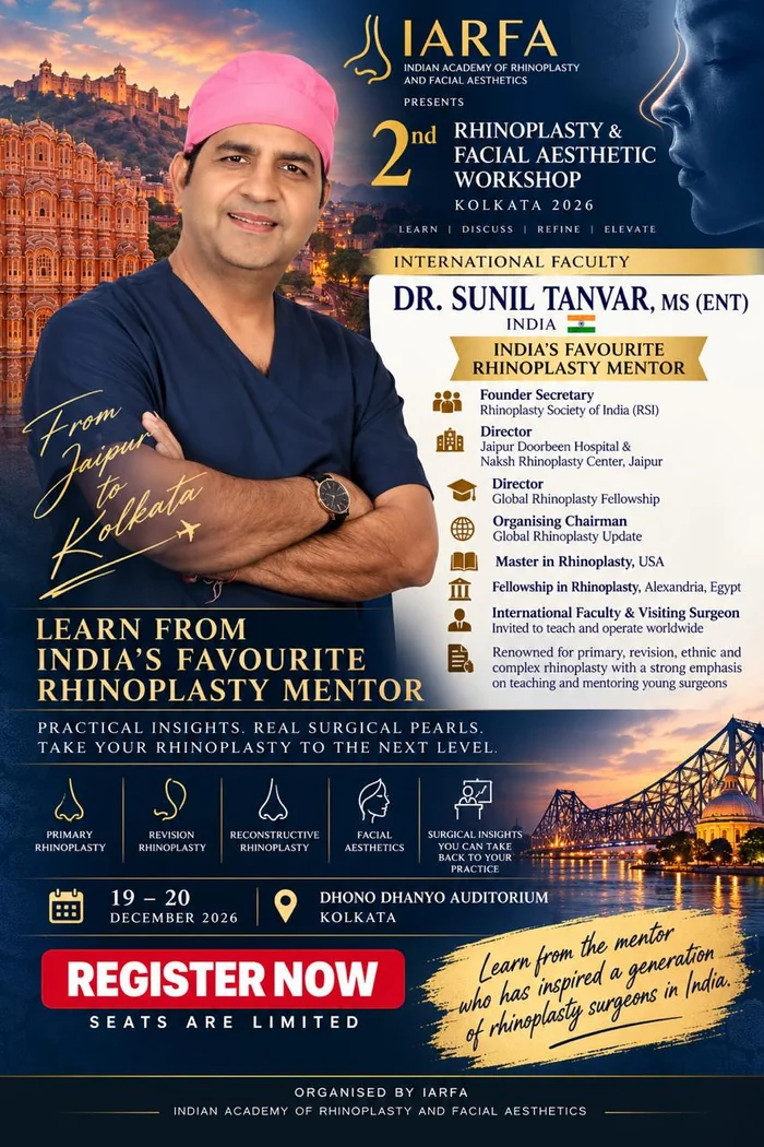 Dr. Sunil Tanvar, MS ENT — International Faculty, Jaipur
